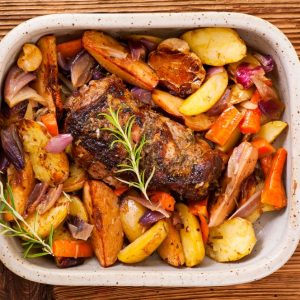 Lamb Roast with Vegetable