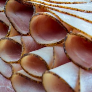 Black Forest Ham, Rolled up for snacks…
