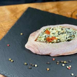 #420 Sundried Tomato Feta-Spinach Chicken Breast