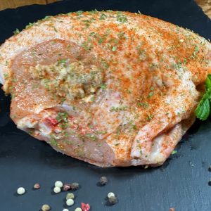 stuffed bone in chicken breast